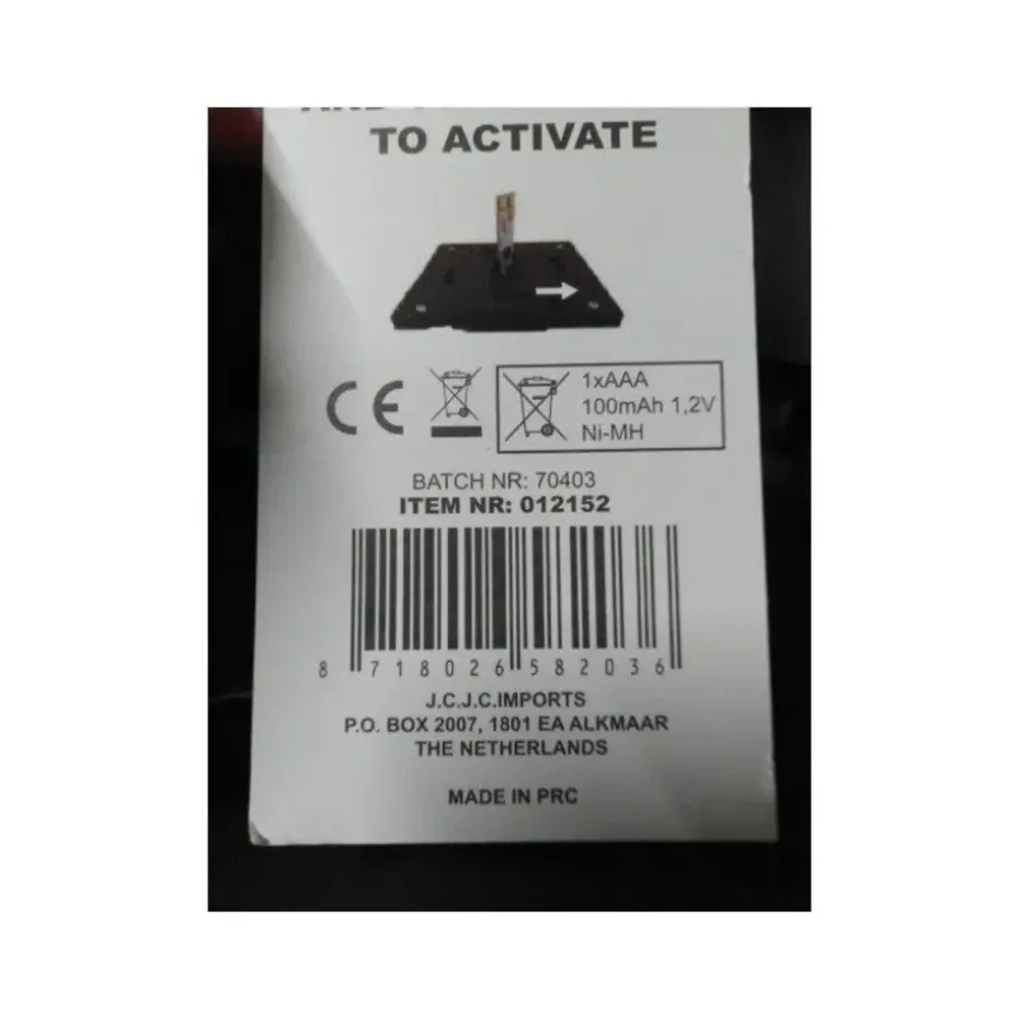 Ben Tools Prikspot - solar tuinverlichting - vlameffect - 34 cm