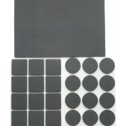 Benson Meubelvilt - 25 delig - kunststof - grijs - meubelbeschermers