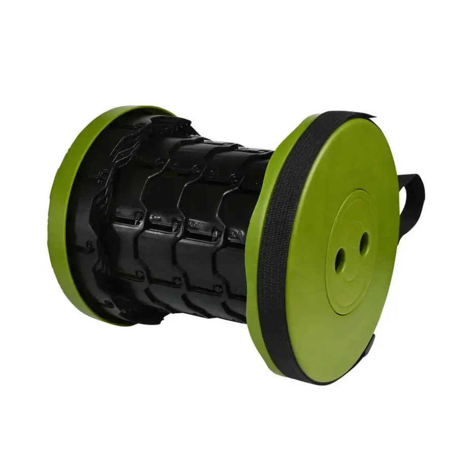 Benson Opvouwbare kruk - groen - kunststof - inklapbare stoel