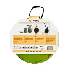 Benson Opvouwbare kruk - groen - kunststof - inklapbare stoel