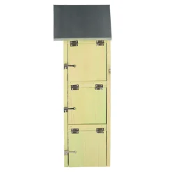 Best for Birds Vogelhuisje - mussenflat - hout - 51 x 19 cm