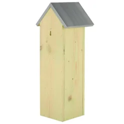 Best for Birds Vogelhuisje - mussenflat - hout - 51 x 19 cm