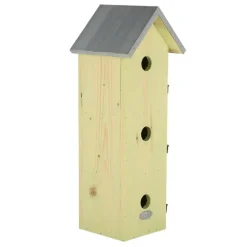 Best for Birds Vogelhuisje - mussenflat - hout - 51 x 19 cm