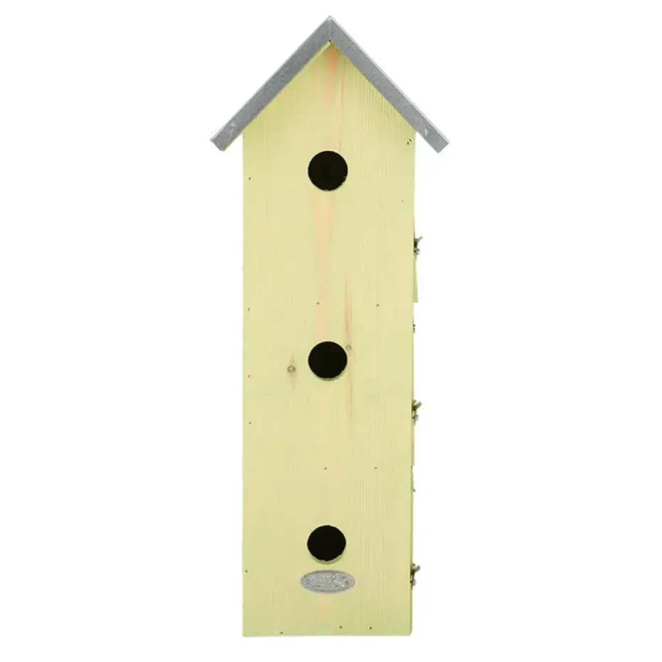 Best for Birds Vogelhuisje - mussenflat - hout - 51 x 19 cm