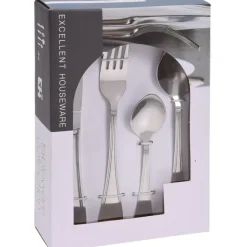 Bestekset - 16-delig - RVS - voor 4 personen