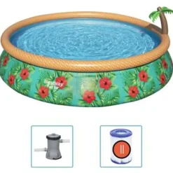 Bestway - Opblaasbaar Zwembad - PVC