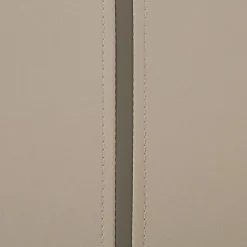 BETIN - Hocker - Beige - Kunstleer