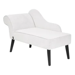 BIARRITZ - Chaise longue - Wit - Linkerzijde - Polyester