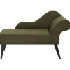 BIARRITZ - Chaise longue - Olijfgroen - Rechtszijdig - Polyester