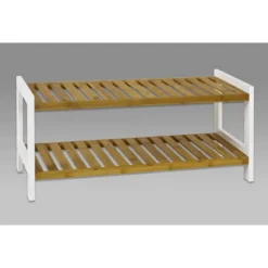 Bijzetrekje Bethany - 70x26x34 cm - Bamboe/MDF