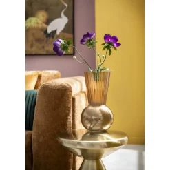 Bijzettafel Amara - goudkleurig - 48xØ36 cm