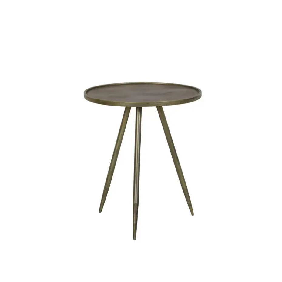 Bijzettafel Envira - Antiek Goud - Ø39,5cm