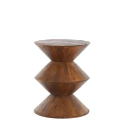 Bijzettafel Larus - Hout - Ø40cm