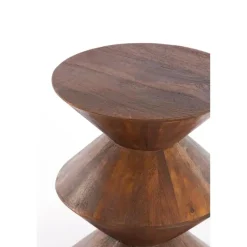 Bijzettafel Larus - Hout - Ø40cm