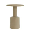 Bijzettafel Milaki - Beige - Ø39cm