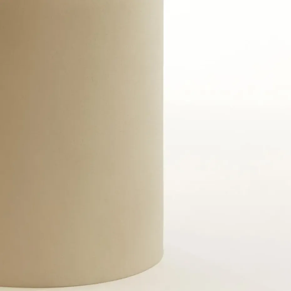 Bijzettafel Milaki - Beige - Ø39cm