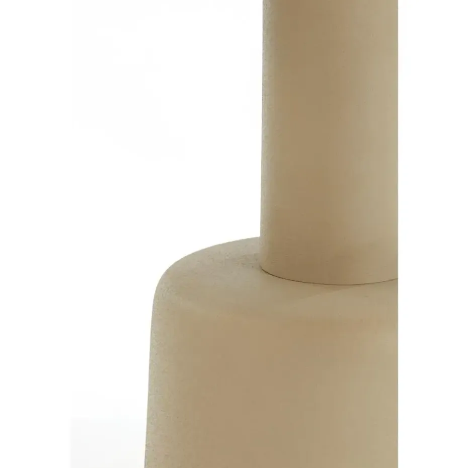 Bijzettafel Milaki - Beige - Ø39cm