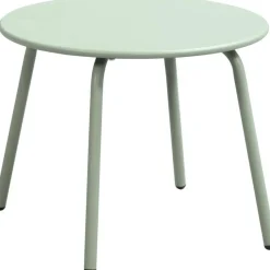 Bijzettafel Montreal - groen/metaal - 40xØ50 cm