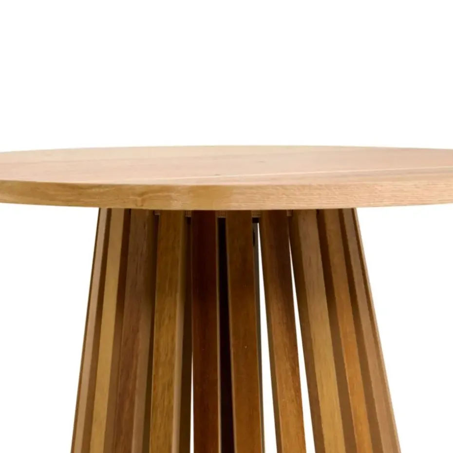 Bijzettafel Phiel - Naturel Ø40cm