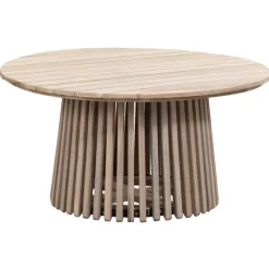 Bijzettafel Saône - acacia - 35xØ70 cm
