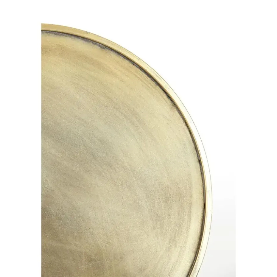 Bijzettafel Ø51x60 cm ENVIRA antiek goud