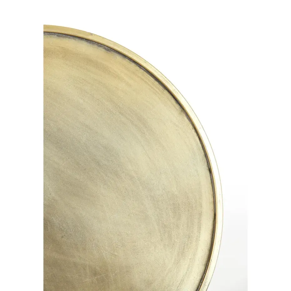 Bijzettafel Ø51x60 cm ENVIRA antiek goud