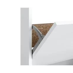 Bill - Schoenenkast met 2 kleppen in wit