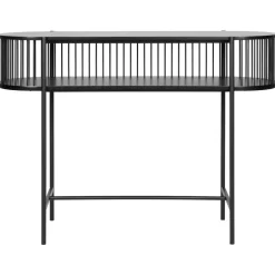 BIRSON - Consoletafel - Zwart - MDF