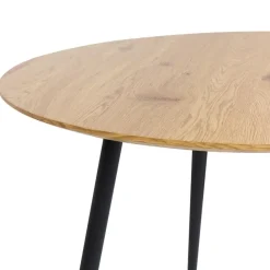 BJORKA - Ronde eettafel - Lichthout - 100 cm - MDF