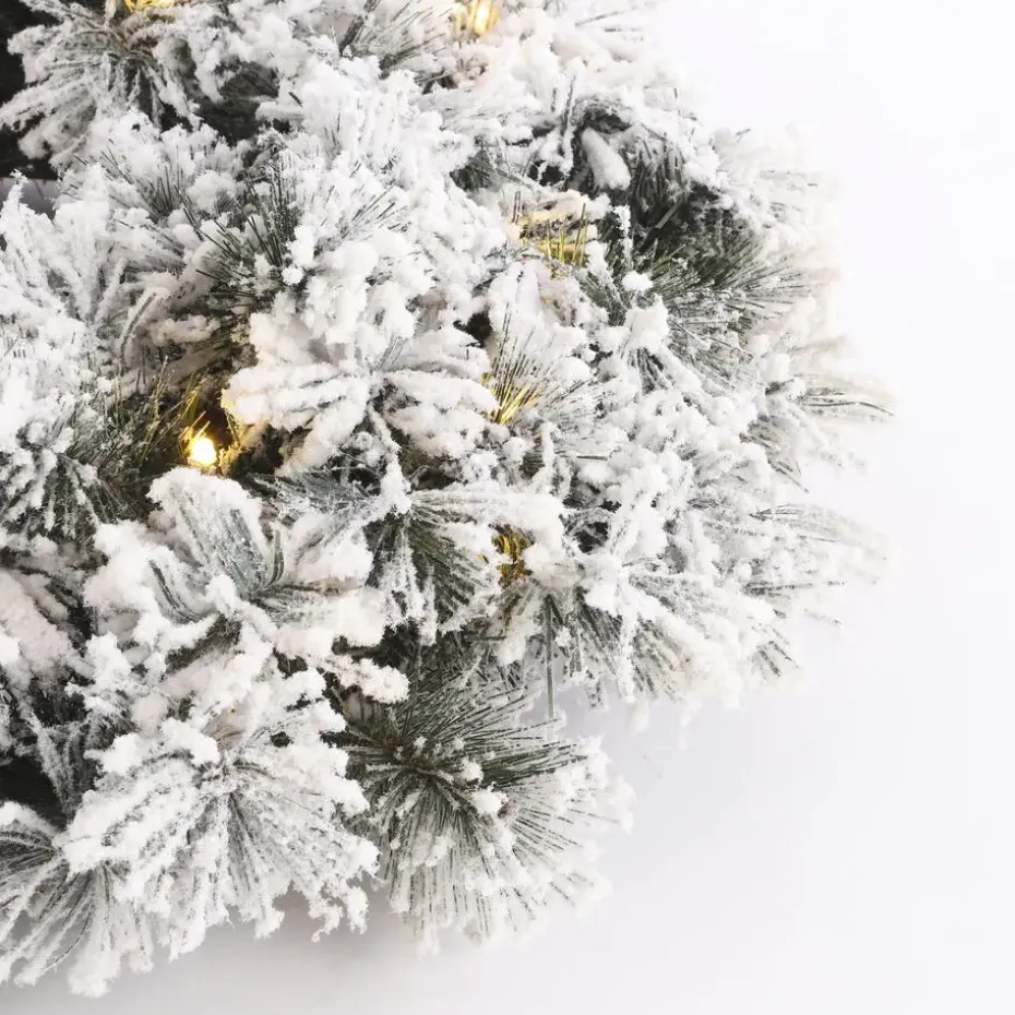 Black Box Trees Dinsmore Kerstkrans - LED - Ø60 cm - Frosted Green