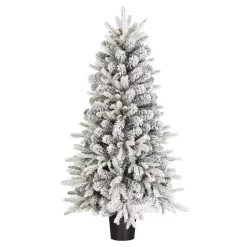 Black Box Trees Grimshaw Kunstkerstboom in Pot - H120 x Ø60 cm - Groen