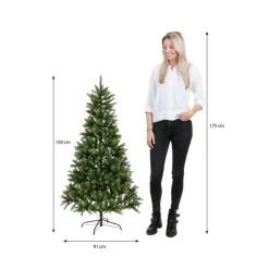 Black Box Trees Nagoya Kunstkerstboom - H150 x Ø91 cm - Groen