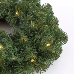Black Box Trees Norton Kerstkrans met LED Ø60 cm Groen