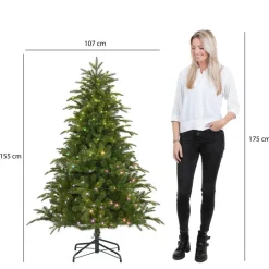 Black Box Trees Smart lighting Nestow Kunstkerstboom - H155 x Ø107 cm