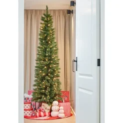 Black Box Trees Sotka Smalle Kunstkerstboom - H260 x Ø69 cm - Groen