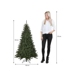 Black Box Trees Toronto Kunstkerstboom - H155 x Ø102 cm - Groen