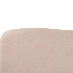 BLAGNAC - Tweepersoonsbed - Beige - 140 x 200 cm - Bouclé