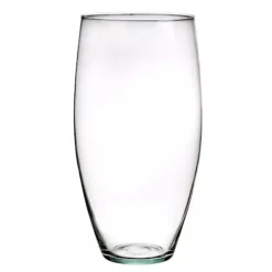 Bloemenvaas Raine - helder transparant glas - D13 x H25 cm