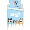 Bluey Dekbedovertrek Stripes - Eenpersoons - 140 x 200 cm - Katoen