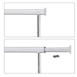 Bobbel Home - Kledingrek Met Uitschuifbare Kledingstang