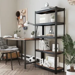 Bobbel Home - Stellingkast - Industriële Opbergrek - Verstelbare planken -