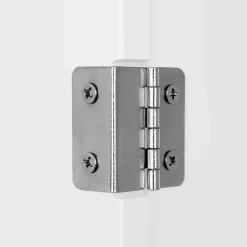 Bobbel Home - Witte Badkamerkast - Inclusief 2 Lamellendeuren - Landelijk - MDF