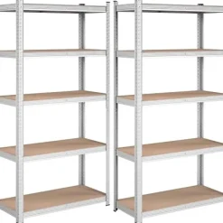 Bobbel Home Stellingkasten Set van 2 Zilver