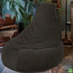 Bobbel Home Zitzak Stoelvorm Ribstof Junior 100x150