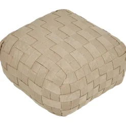 BODLA - Buitenpoef - Beige - 50 x 50 cm - Synthetisch materiaal