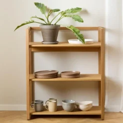 Boekenkast Naturel - 80x40x93,3cm - Mista