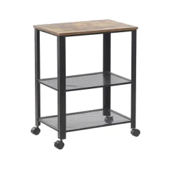 BOLZANO - Keukentrolley - Zwart - Spaanplaat