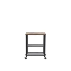 BOLZANO - Keukentrolley - Zwart - Spaanplaat