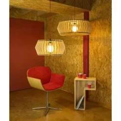 Bomerango Caeser S houten lampenkap small - Ø 43 cm