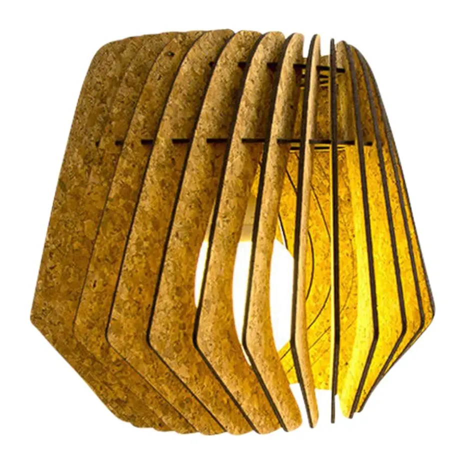 Bomerango Spin M kurken lampenkap medium - Ø 37 cm